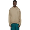 Nike Acg Pullover Fleece Hoodie In Khaki