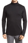 Robert Barakett Georgia Cotton Turtleneck In Black