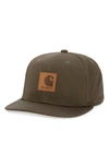 Carhartt Canvas Logo Ball Cap In Cypress