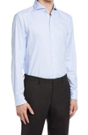 Hugo Boss Slim Fit Button-up Dress Shirt In Light/ Pastel Blue