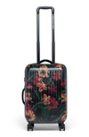 Herschel Supply Co Small Trade 23-inch Rolling Suitcase In Tropical Hibiscus