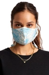 Brixton Everything Reversible Adult Face Mask In Blusw