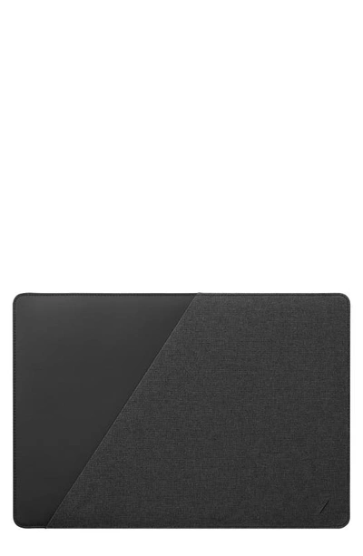 Native Union Stow 13-inch Slim Macbook Sleeve In Slate