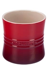 Le Creuset Large Utensil Crock In Cherry