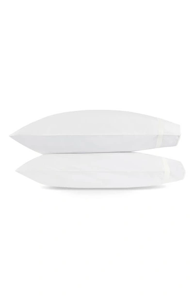 Matouk Louise Set Of 2 Pillowcases In Bone