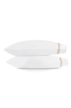 Matouk Louise Set Of 2 Pillowcases In Champagne