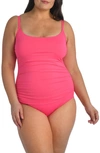 La Blanca Island Goddess Lingerie Mio One-piece Swimsuit In Ginger