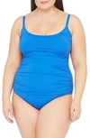 La Blanca Island Goddess Lingerie Mio One-piece Swimsuit In China Blue