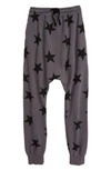 Nununu Kids' Star Baggy Pants In Iron