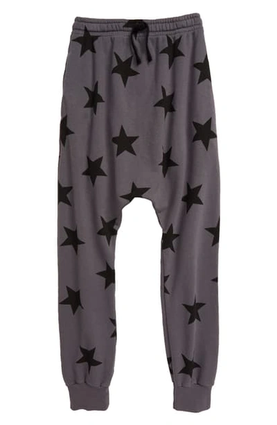 Nununu Star Baggy Pants In Iron