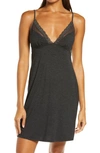 Natori Feathers Essentials Chemise In Anthracite