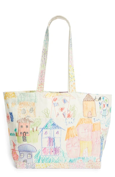 Collina Strada Home & Garden Canvas Tote In Home And Garden Denim