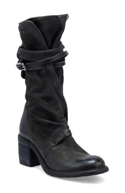As98 Judd Boot In Black Leather