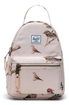 Herschel Supply Co Mini Nova Backpack In Natural Birds