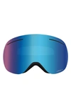 Dragon Xi Frameless Snow Goggles In Navy/ Blue Ion/ Amber