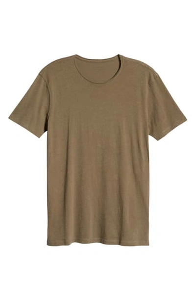 Allsaints Slim Fit Crewneck T-shirt In Ensign Green