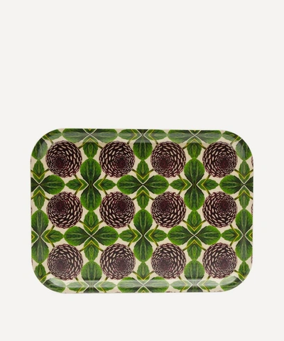 Avenida Home Small Dahlia Tray In Multicolour