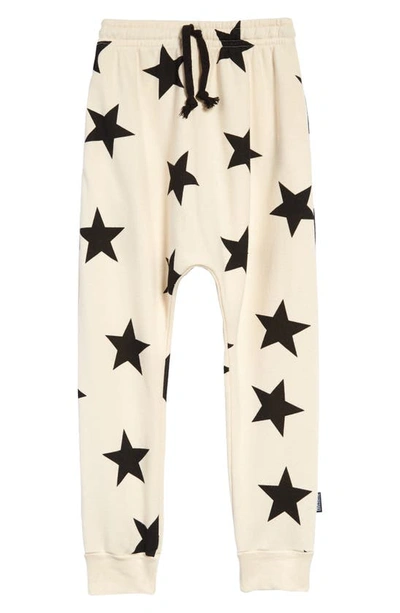 Nununu Star Baggy Pants In Natural