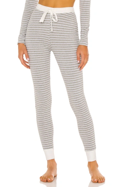 Lovers & Friends Honor Lounge Pant In Heather Stripe