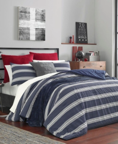 Nautica Craver Reversible 2-pc. Comforter Set, Twin/twin Xl In Navy