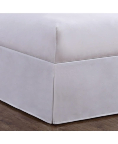Magic Skirt Tailored Bedskirt, Full In White