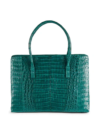 Nancy Gonzalez Large Crocodile Leather Tote