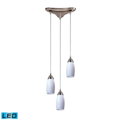 Elk Lighting Milano Collection - Simply White In Silver