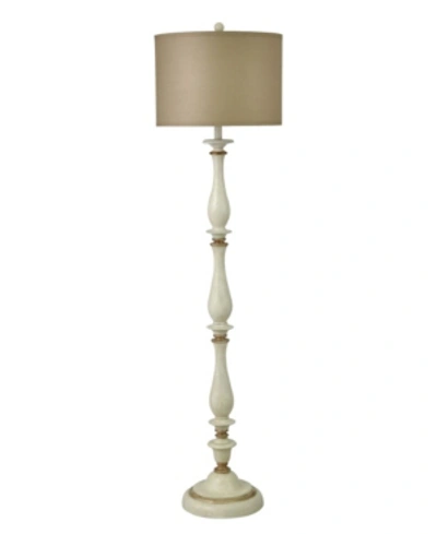 Stylecraft Charlton Floor Lamp In White