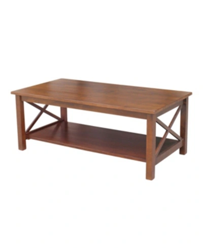 International Concepts Hampton Coffee Table In Brown