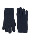 Loro Piana Women's Cashmere Gloves In Argo Blue Melange
