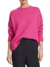 Helmut Lang Women's Brushed Wool Crewneck Sweater In Gum