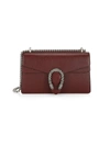 Gucci Dionysus Leather Shoulder Bag In Vintage Bordeaux