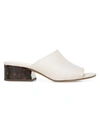 Vince Women's Jestin Leather Mules In Flax