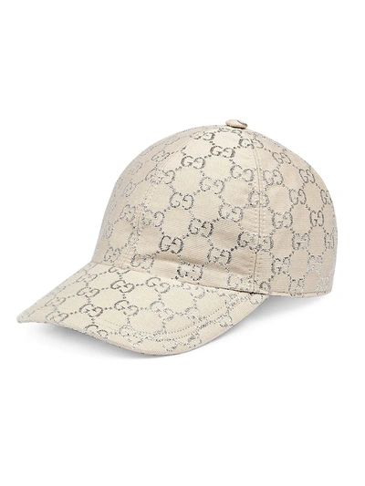 Gucci Women's Gg Lamé Baseball Hat