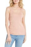 Nic + Zoe Women's Sweetheart Tank Top In Bellini