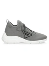 Prada Knit Sneakers In Nube