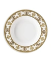 Versace I Love Baroque Bianco Rim Soup Plate In White