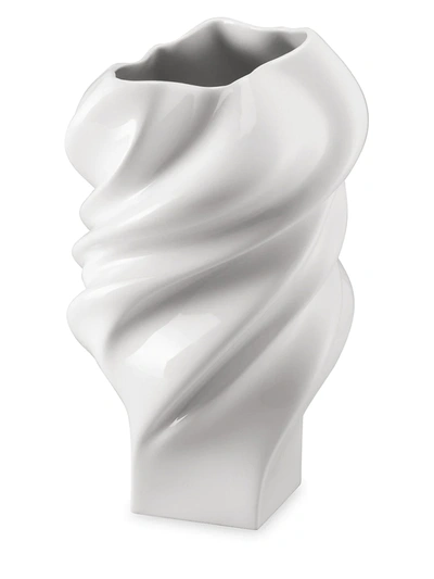 Rosenthal Squall Weiss Twisted Vase (23cm) In White