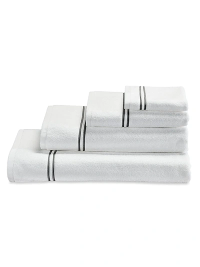 Frette Hotel Classic Hand Towel In White Grey