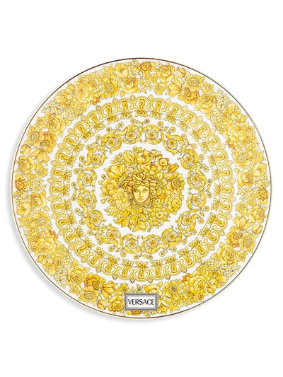 Versace Medusa Rhapsody Porcelain Service Plate In Pattern