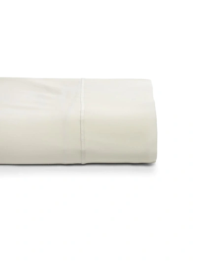 Peacock Alley Soprano Egyptian Cotton Flat Sheet In Ivory