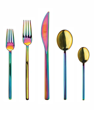 Mepra Due Rainbow 5-piece Flatware Set