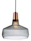 Nude Glass Crystal & Copper Mono Lamp