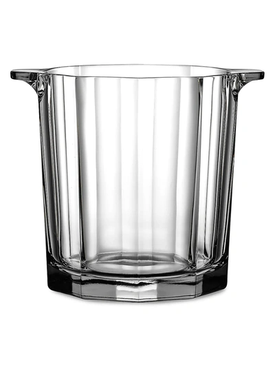 Nude Glass Hemingway Crystal Ice Bucket In Clear