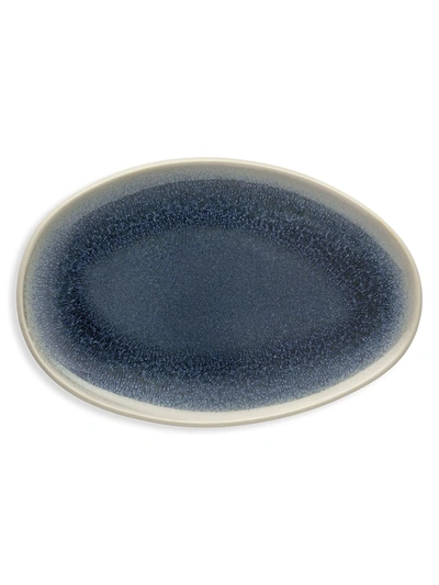 Rosenthal Junto Aquamarine Stoneware Oval Platter