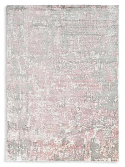 Solo Rugs Blush Loom Knotted Area Rug In Petal