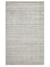 Solo Rugs Halsey Loom Knotted Wool-blend Contemporary Rug In Linen