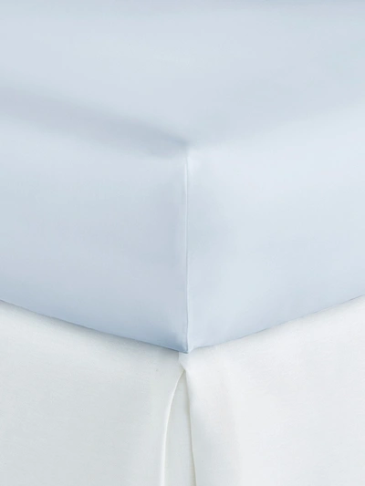 Peacock Alley Soprano Cotton Fitted Sheet In Bare Blue