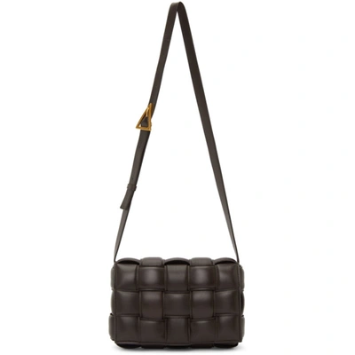 Bottega Veneta Women's The Cassette Padded Leather Crossbody Bag In Brown
