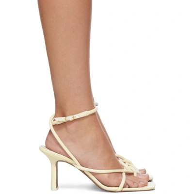 Neous Off-white Alkes 80 Heeled Sandals In Cream